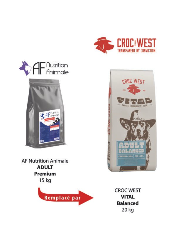 Vignette Web_AF_Adult Premium.jpg (1) Af Nutrition Animale Premium 22/18 15KG